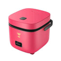 220V 1.2L Cute Mini Rice Cooker Small 1-2 Person Rice Cooker Household Single Kitchen Small Household Appliances WIth Handle
