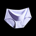 Factory Direct Large size Viscose Fiber Seamless Underwear Women's Sexy Mid-Waist Plus-sized Women's Panties Summer New
