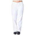 Men Women Solid Color Nursing Natural Uniform Flare Leg Pants with Pocket ork Pants Nurses Wear Doctors Work Clothes Blue White