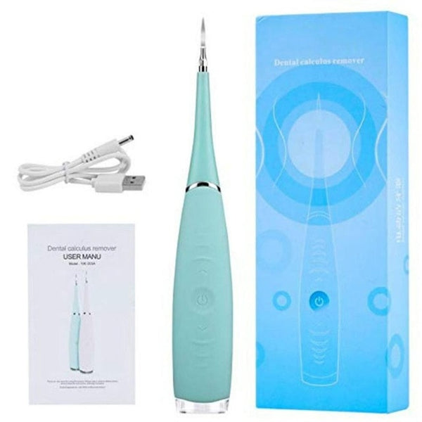 Dental Scaler  Electric Teeth Cleanner Tartar Cleanning Tool Tooth Stain Cleaner Dental Calculus Remover Tooth Calculus Remover