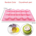 Round Bakery Silicone Molds Cake Form For Cupcake Muffin Baking Ball Sphere Pudding Cake Soap Mold DIY Pastry Baking Accessories