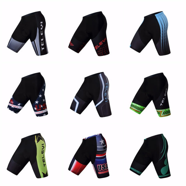 2020 Cycling shorts Men's Bike Short Padded proTeam MTB bicycle Bottom Road mountain short Sportswear for male USA red green