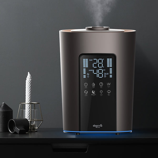 New Deerma Humidifier 5L Will Capacity On Water Intelligence Constant Humidity Purify Increase Wet Household Bedroom