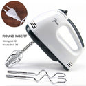 Electric 7 Speed Food Mixer Cake Dough Mixer Handheld Egg Beater Blender Baking Whipping Cream Kitchen Cooking Machine