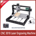 CNC 3018 Pro Laser Engraver 10w/15w Laser CNC Milling Machine 3 Axis GRBL Control Laser Engraving Machine DIY Wood Router