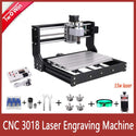 CNC 3018 Pro Laser Engraver 10w/15w Laser CNC Milling Machine 3 Axis GRBL Control Laser Engraving Machine DIY Wood Router