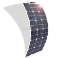 100w 200w 300w 400w Flexible Solar Panel High Efficiency 23% PWM Controller for RV/Boat/Car/Home 12V/24V Battery Charger