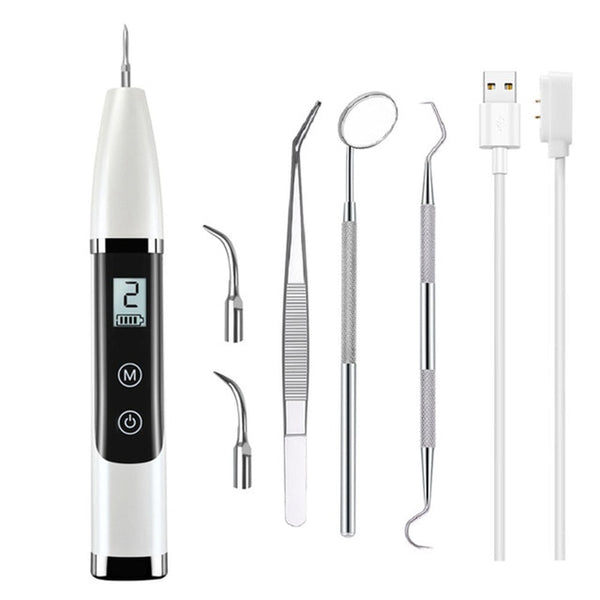 Home Ultrasonic Calculus Remover Dental Scaling Electric Portable Scaler Sonic Smoke Stains Tartar Plaque Teeth White