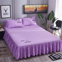 3PCS/Set Home Brand  Bed Textile Bedding Flat Sheet Flower Bed Sheet+ Pillow Covers Pillow Soft Warm Bedsheets