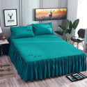 3PCS/Set Home Brand  Bed Textile Bedding Flat Sheet Flower Bed Sheet+ Pillow Covers Pillow Soft Warm Bedsheets