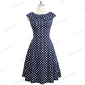 Women Elegant Summer Ruched Cap Sleeve Casual Wear To Work Office Party Fitted Skater A-Line Swing Dress EA067