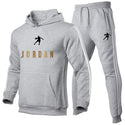 New Fashion Mens Clothing Pullovers Sweater Cotton Men Tracksuits Hoodie Two Pieces + Pants Sports Shirts Fall Winter Track suit