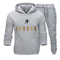 New Fashion Mens Clothing Pullovers Sweater Cotton Men Tracksuits Hoodie Two Pieces + Pants Sports Shirts Fall Winter Track suit