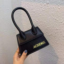 Jacquemus Brand Women's Bag Leather Designer Crossbody Bags Small PU Handbag Tote-bag New Solid Ladies Flap Bag for Women 2020