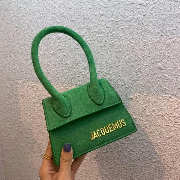 Jacquemus Brand Women's Bag Leather Designer Crossbody Bags Small PU Handbag Tote-bag New Solid Ladies Flap Bag for Women 2020