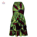 African Skirts For Women Long Maxi Skirt For Women Spring and Autumn Fashion Women's High Waist Elegant Long Skir Party Wy4570