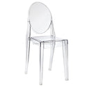 Ghost Chair ins Transparent  Dining  Creative  Designer  Hotel