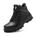 New lightweight safety shoes EVA men women with steel toe caps, anti-puncture wear-resistant outdoor work boots, excellent grip