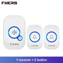 FUERS M557 Wireless Doorbell 433Mhz Home Welcome Smart Doorbell 150M Long Wireless Distance 32 Songs Home Welcome Door Chimes