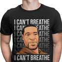 I Can't Breathe Men's Tshirt George Floyd Black Lives Matter Hipster Tees Tee Shirt Graphic Printed Clothes