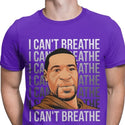 I Can't Breathe Men's Tshirt George Floyd Black Lives Matter Hipster Tees Tee Shirt Graphic Printed Clothes