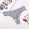 Sexy Lingerie Women's Cotton G-String Thong Panties String Underwear Women Briefs Pants Intimate Ladies Low-Rise 1 piece