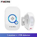 FUERS M557 Wireless Doorbell 433Mhz Home Welcome Smart Doorbell 150M Long Wireless Distance 32 Songs Home Welcome Door Chimes