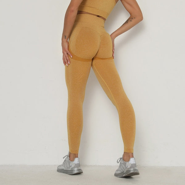 RUUHEE Seamless Legging Yoga Pants Sports Clothing Solid High Waist Full Length Workout Leggings for Fittness Yoga Leggings