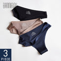 BANNIROU Woman Panties Sexy Thongs Woman Underwear Seamless Sports Female Lingerie T-back G-string For Woman Ice Silk 2021 New