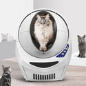 PETCO Scoop Free Automatic Self-Cleaning Cat Litter Box Extra Large,Automatic Odor Removal Anti-Splash Low Noise PP Resin
