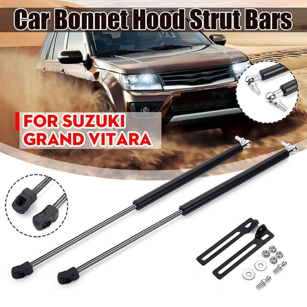 2Pcs Car Front Engine Cover Bonnet Hood Shock Lift Struts Bar Support Rod Arm Gas Spring For Suzuki Grand Vitara 2012 2013-2018