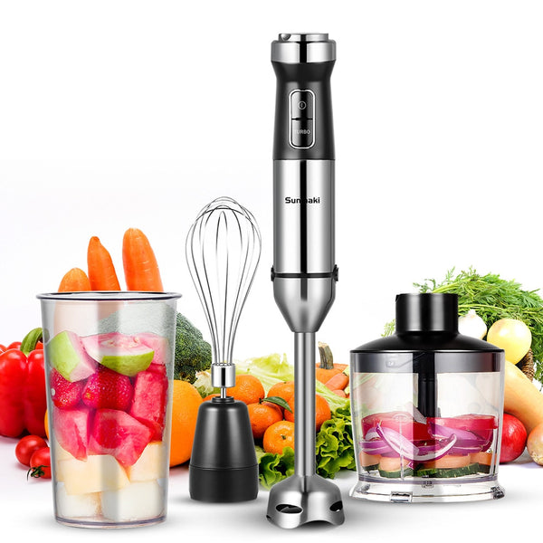 850W 4 in 1 Hand Blender Portable immersion Blender for Kitchen Food Processor stick with Chopper Whisk Electric Mixer Juicer