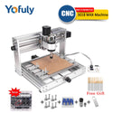 CNC 3018 Pro Max Metal Engraving Machine GRBL Control With 200w Spindle DIY 15w Laser Engraver Wood Craving Machine CNC Cut MDF