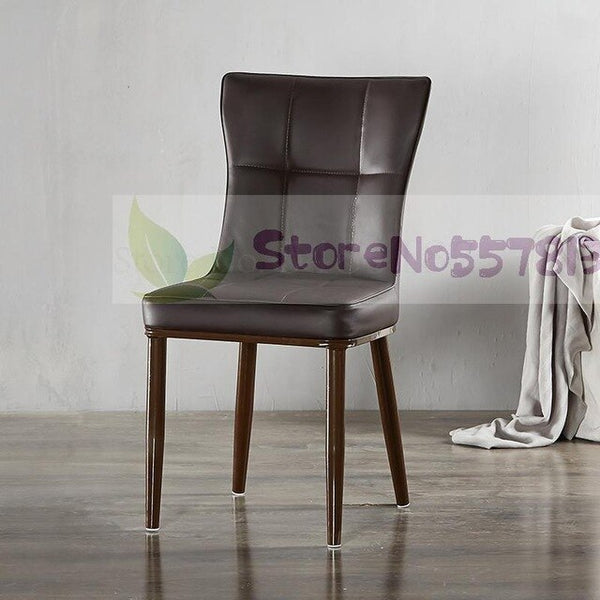 Nordic dining chair modern minimalist home restaurant chair back American dining chair sales office negotiating fashion stools