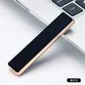 Creative Ultra-thin Cigarette Lighter USB Windproof Charging Lighter Plasma Play Cool Gadget Electronic Lighter Accessories