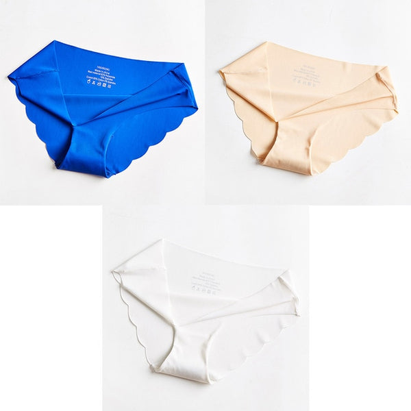 BANNIROU Women's Panties Seamless Underwear For Woman Sexy Lingerie Briefs Female Lingerie Sports Women Underwear 3 Pcs New Sale