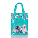 London Style PVC Reusable Shopping Bag Women's Bag Eco Friendly Small Signature Shopper Bag Waterproof Handbag Shoulder Bag