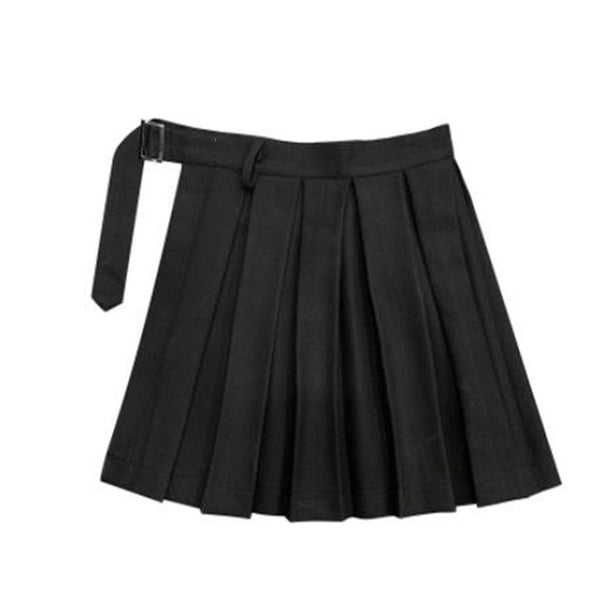 New Arrival Hot sale Short Punk Girl's Skirt Short Gothic Harajuku Summer Gray Plaid Skirts Shorts Women Pleated Skir