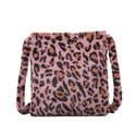 Fashion Leopard Crossbody Handbag Women Plush Casual Shoulder Messenger Bag Fashion Female  Vintage Crossbody Bags Dropshipping