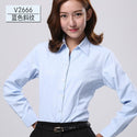 2021 Spring New Office OL White Shirt Women Long Sleeve Blouse Ladies Tops Plus Size Blouses Women Work Shirts XS-4XL 12colors