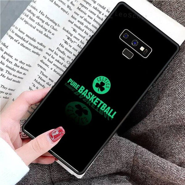 celtics boston Phone Case For Samsung Galaxy S8 S9 S10 Plus S10E Note 3 4 5 6 7 8 9 10 Pro Lite cover