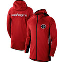 2020 NBA Washington Wizards MEN basketball Sweatshirt Showtime Therma Flex Performance Full-Zip Hoodie  jacket