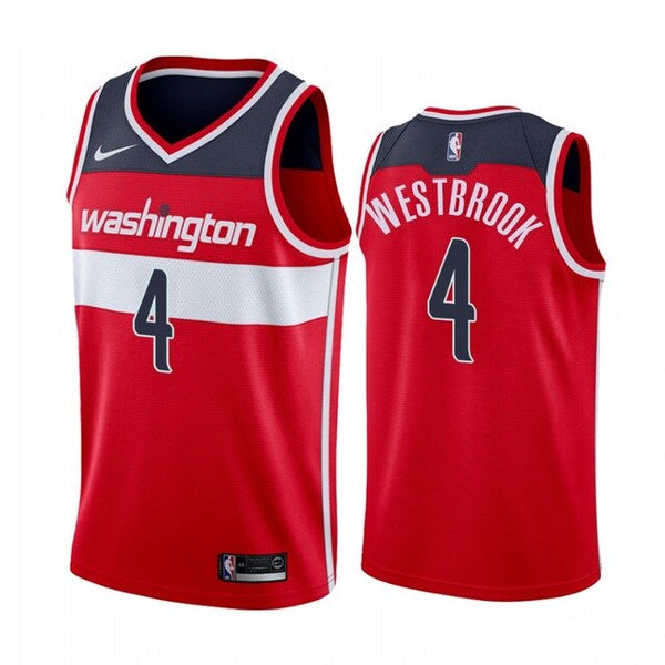 Washington Wizards MEN Russell Westbrook #4 2020-21 City Edition NBA Statement City Icon basketball Jersey