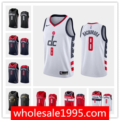 Washington Wizards MEN rui hachimura #8 2020-21 City Edition NBA Statement City Icon basketball Jersey