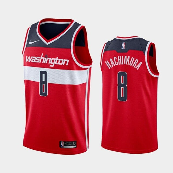 Washington Wizards MEN rui hachimura #8 2020-21 City Edition NBA Statement City Icon basketball Jersey