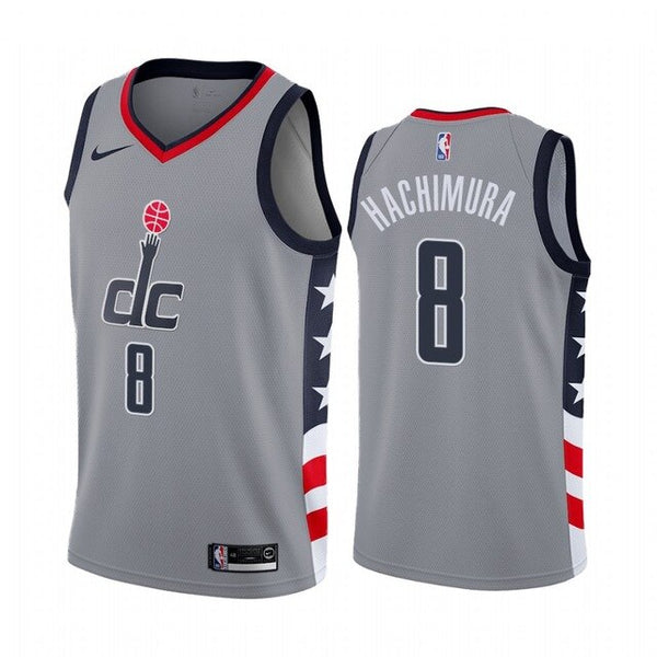 Washington Wizards MEN rui hachimura #8 2020-21 City Edition NBA Statement City Icon basketball Jersey