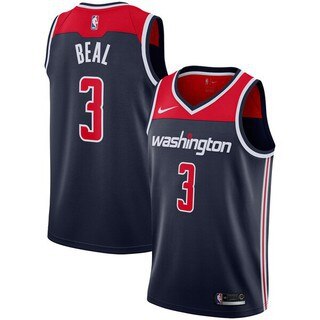 NBA Jersey Men's Washington Wizards Bradley Beal Swingman Jersey 3#