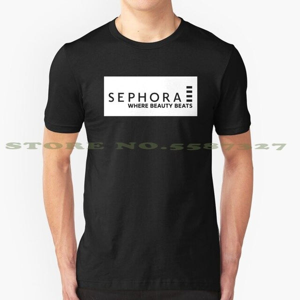 Sephora Black White Tshirt For Men Women Sephora Make Up Teenage Cute Sweet Adorable Teen Girl Boy Men Women Unisex White Black