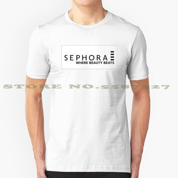 Sephora Black White Tshirt For Men Women Sephora Make Up Teenage Cute Sweet Adorable Teen Girl Boy Men Women Unisex White Black