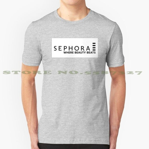 Sephora Black White Tshirt For Men Women Sephora Make Up Teenage Cute Sweet Adorable Teen Girl Boy Men Women Unisex White Black